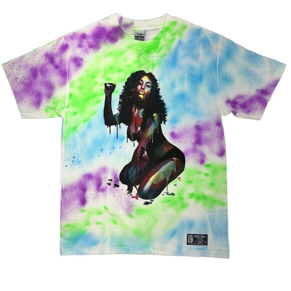 Hustle Gang Other - Reworked Hustle Gang Powergirl Tee (M)